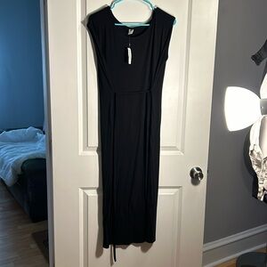Black dress t shirt material old navy brand